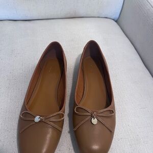 Ted Baker Tan Ballet Flats